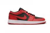 nike air jordan 1 low au meilleur prix reverse bred red